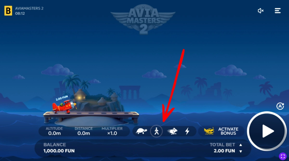 Velocidad en Aviamasters 2